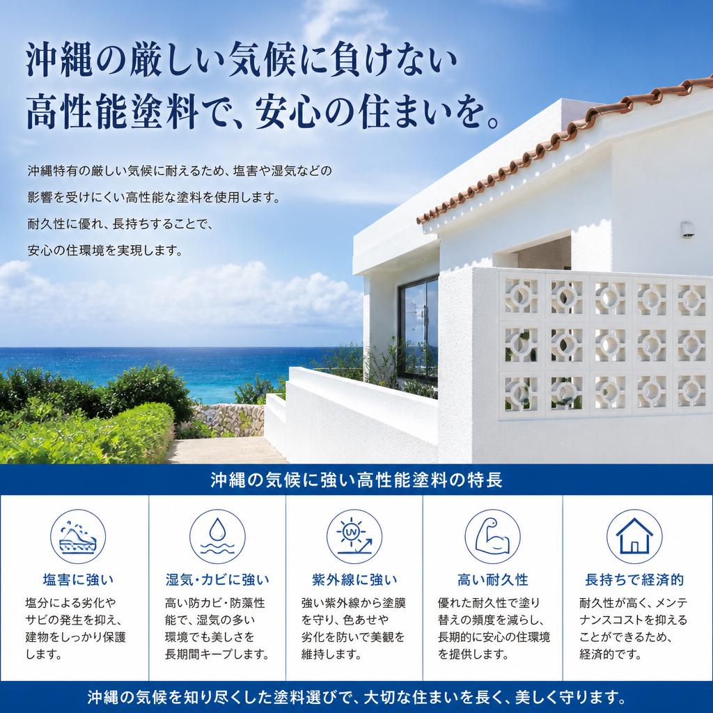 耐久性に優れた塗装技術