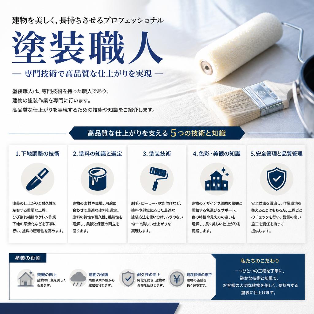 塗装職人の役割