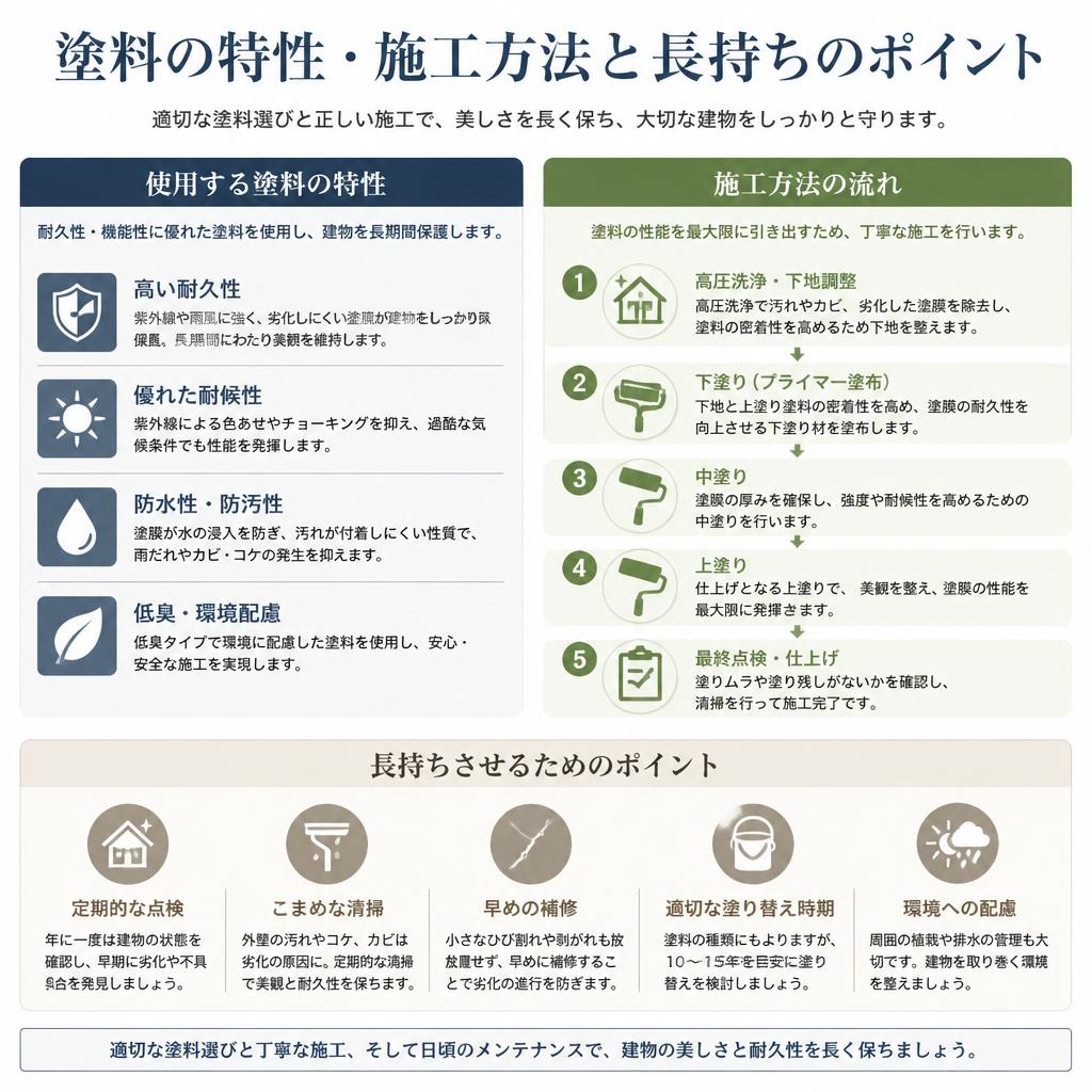 耐久性を高める塗装方法