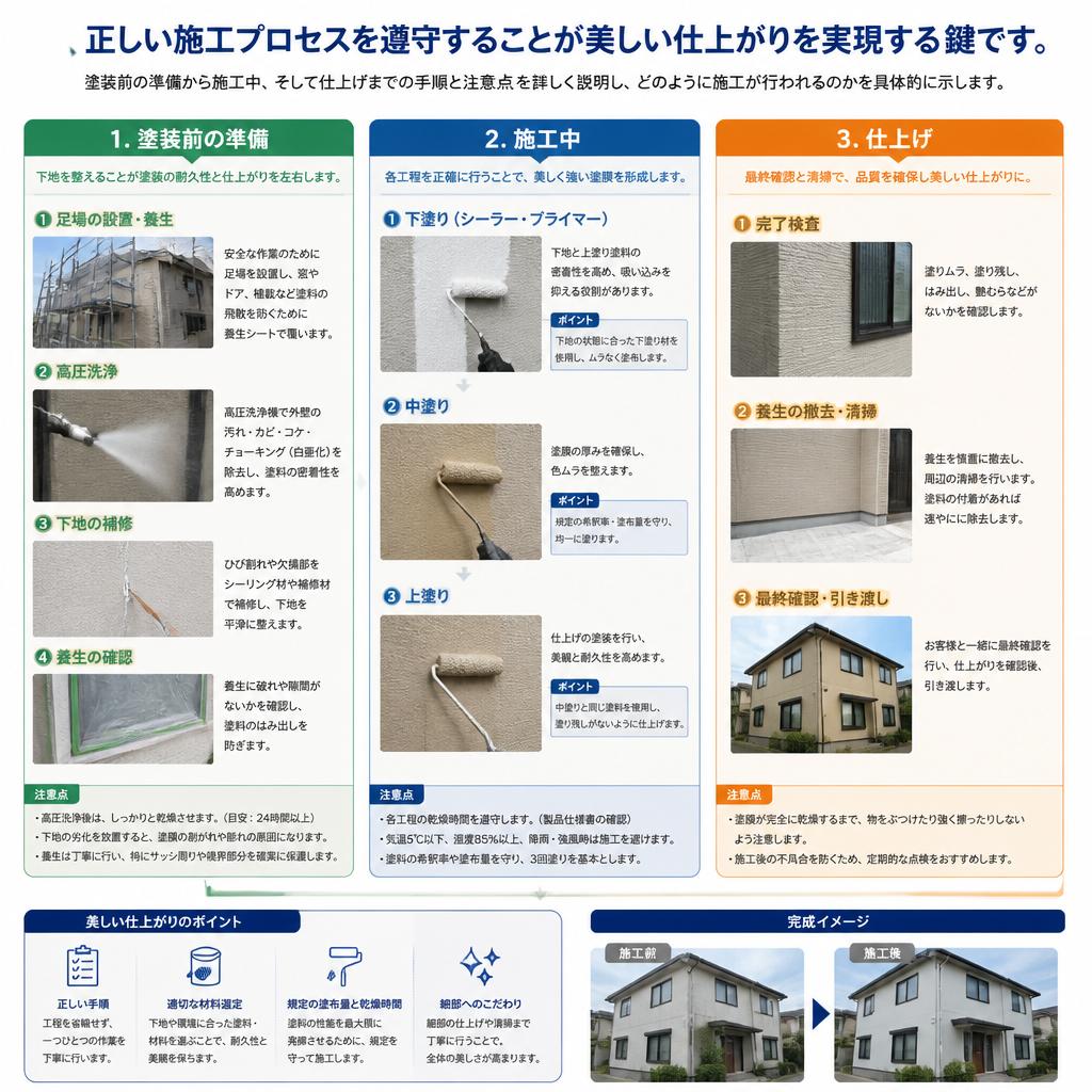 施工プロセスの重要性