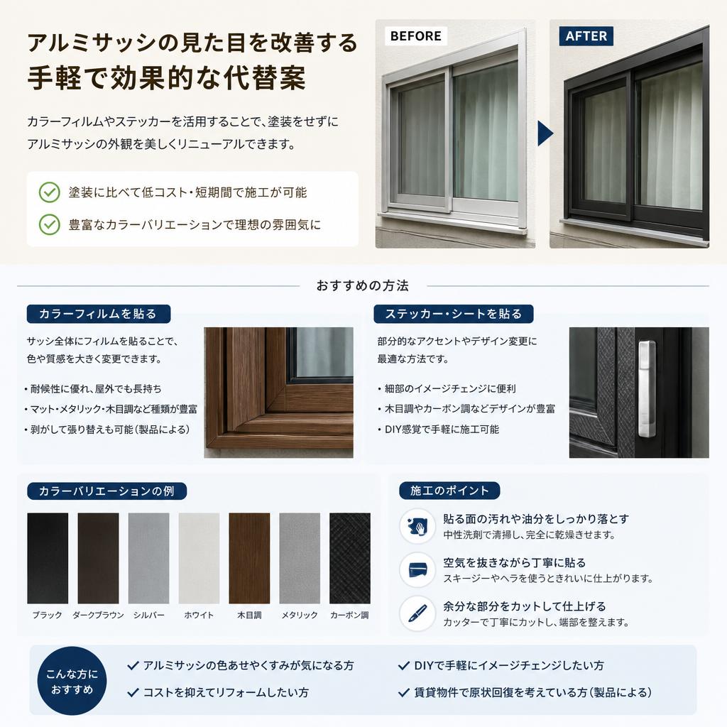 塗装の代替案