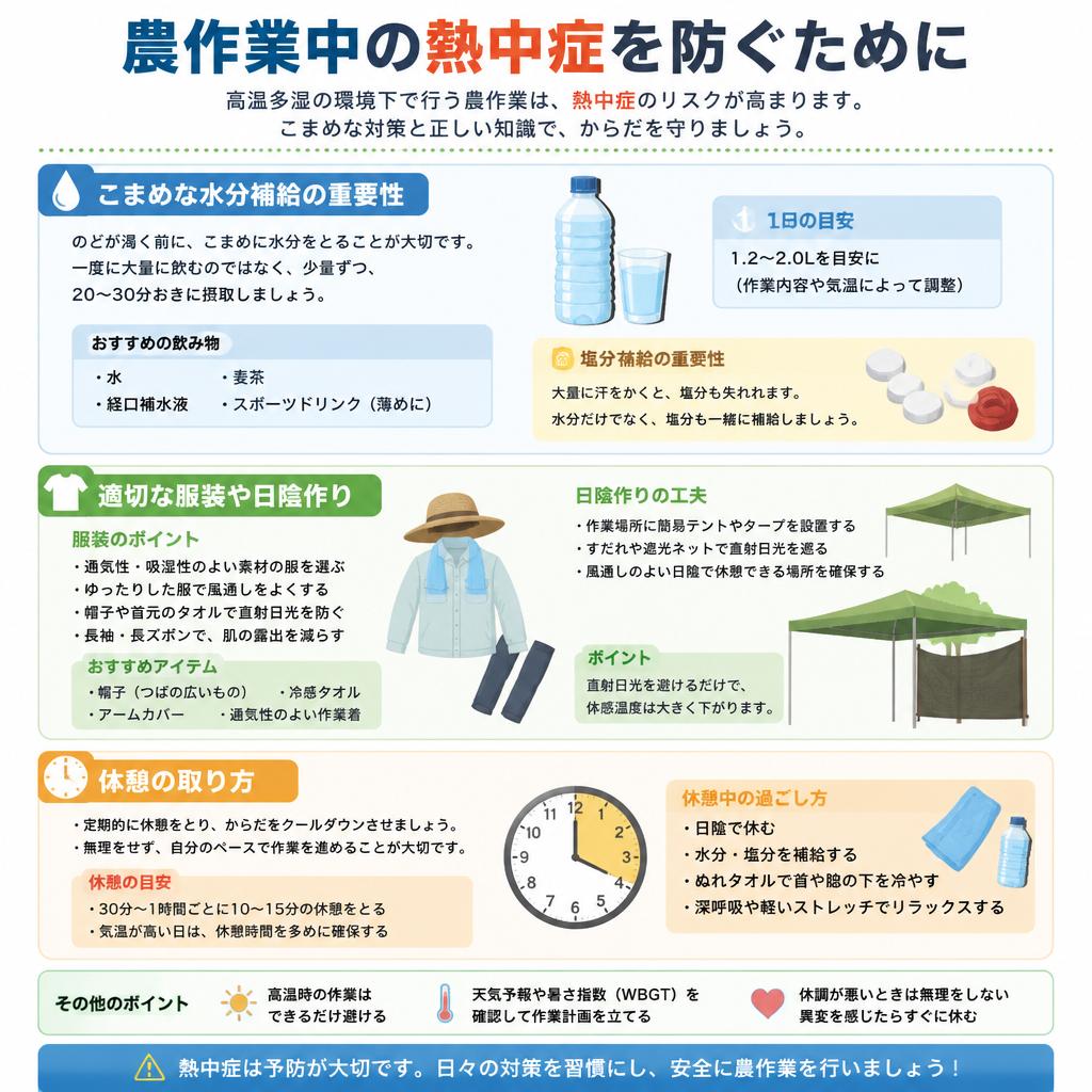 効果的な熱中症対策法